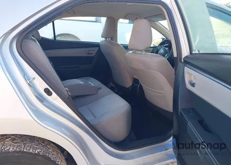 2016 Toyota Corolla Le from USA, damaged, VIN 2T1BURHE1GC715841